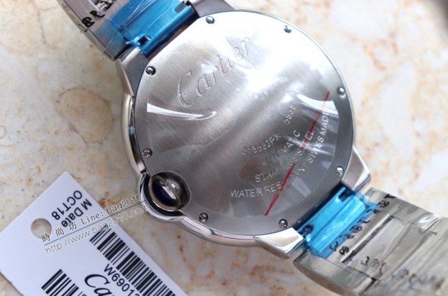 卡地亞藍氣球手錶 Cartier經典款全新v2版腕表 AJ出品 Cartier男士腕表  gjs1799